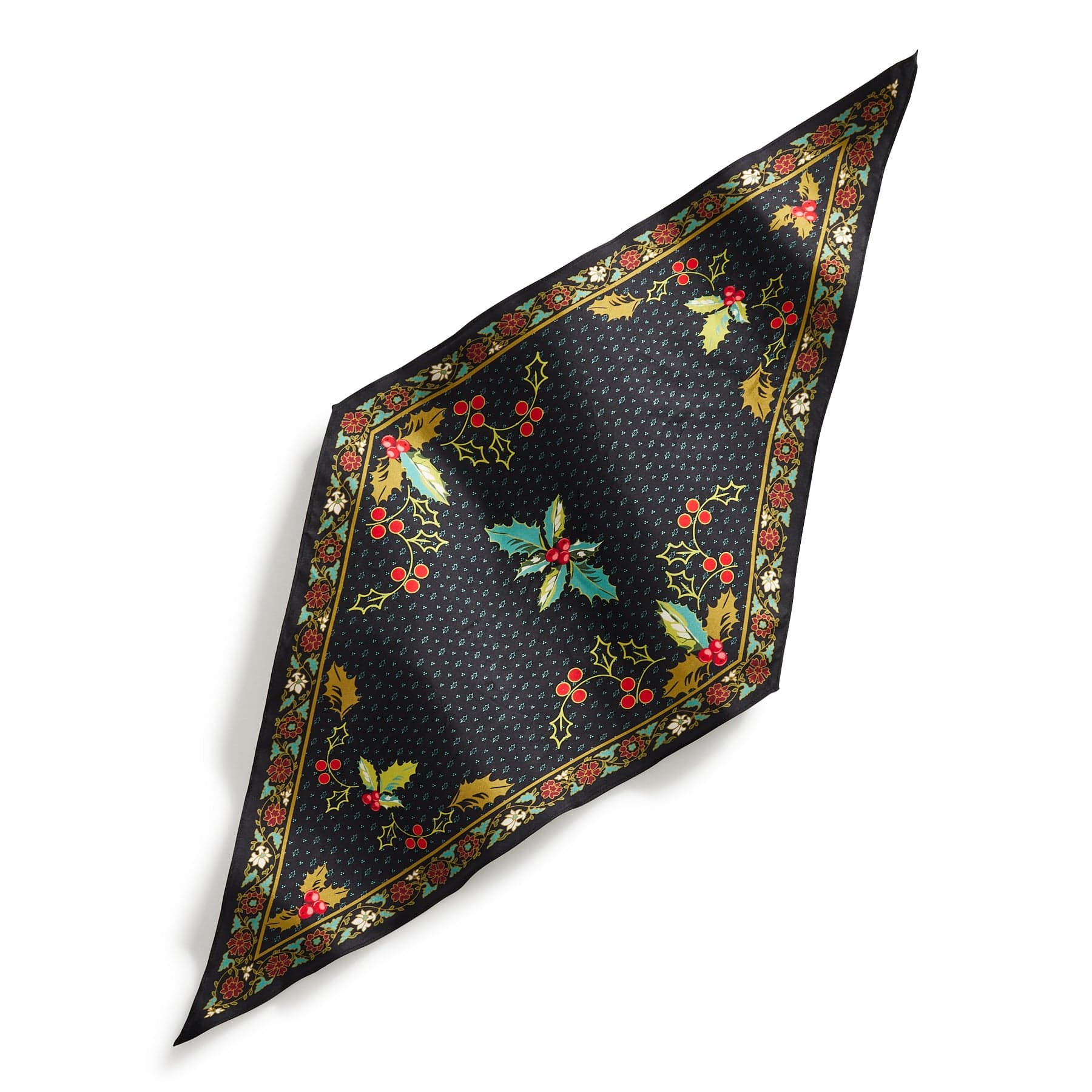 Luxury Diamond Silk Scarf for Women - Elegant Fashion Accessory for Parties, Weddings & Special Occasions