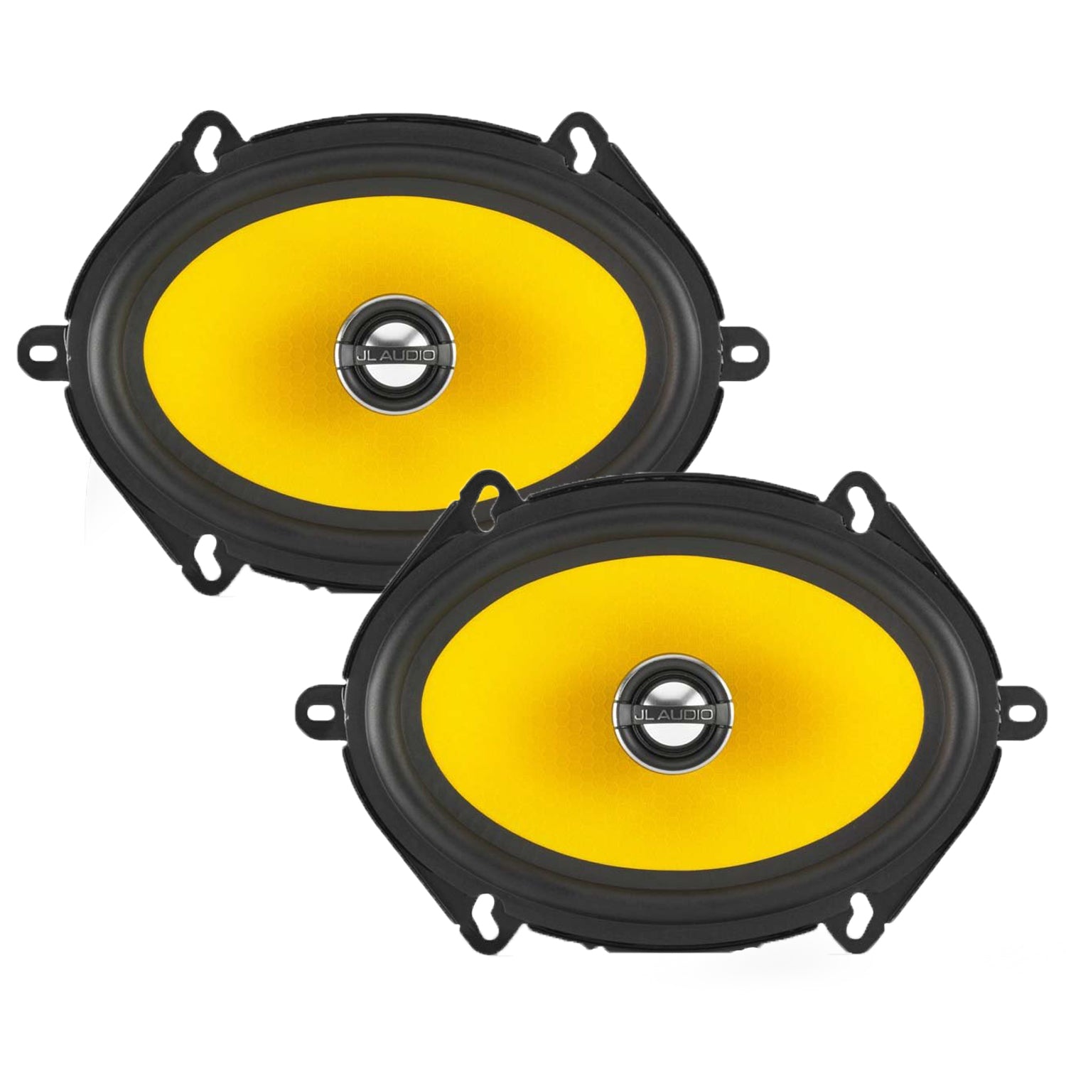 JL Audio C1 570x 5x7/6x8 2-Way Coaxial Car Speakers - 225W Power Handling - Premium Sound for Cars, Trucks & SUVs - Perfect for Upgrading Factory Audio Systems