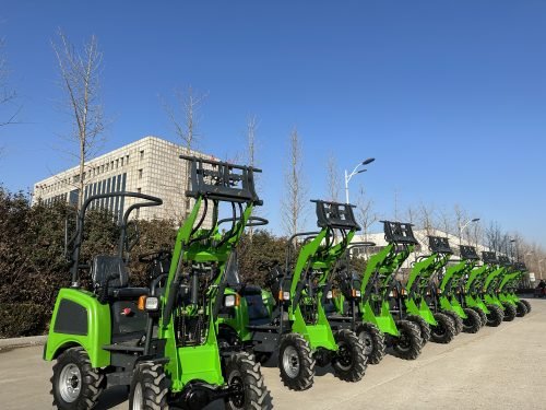 CanLift Lithium Wheel Loader - Eco-Friendly Electric Construction Equipment for Landscaping & Site Work | 2408EL05 | Zero Emission Loader for Indoor/Outdoor Projects
