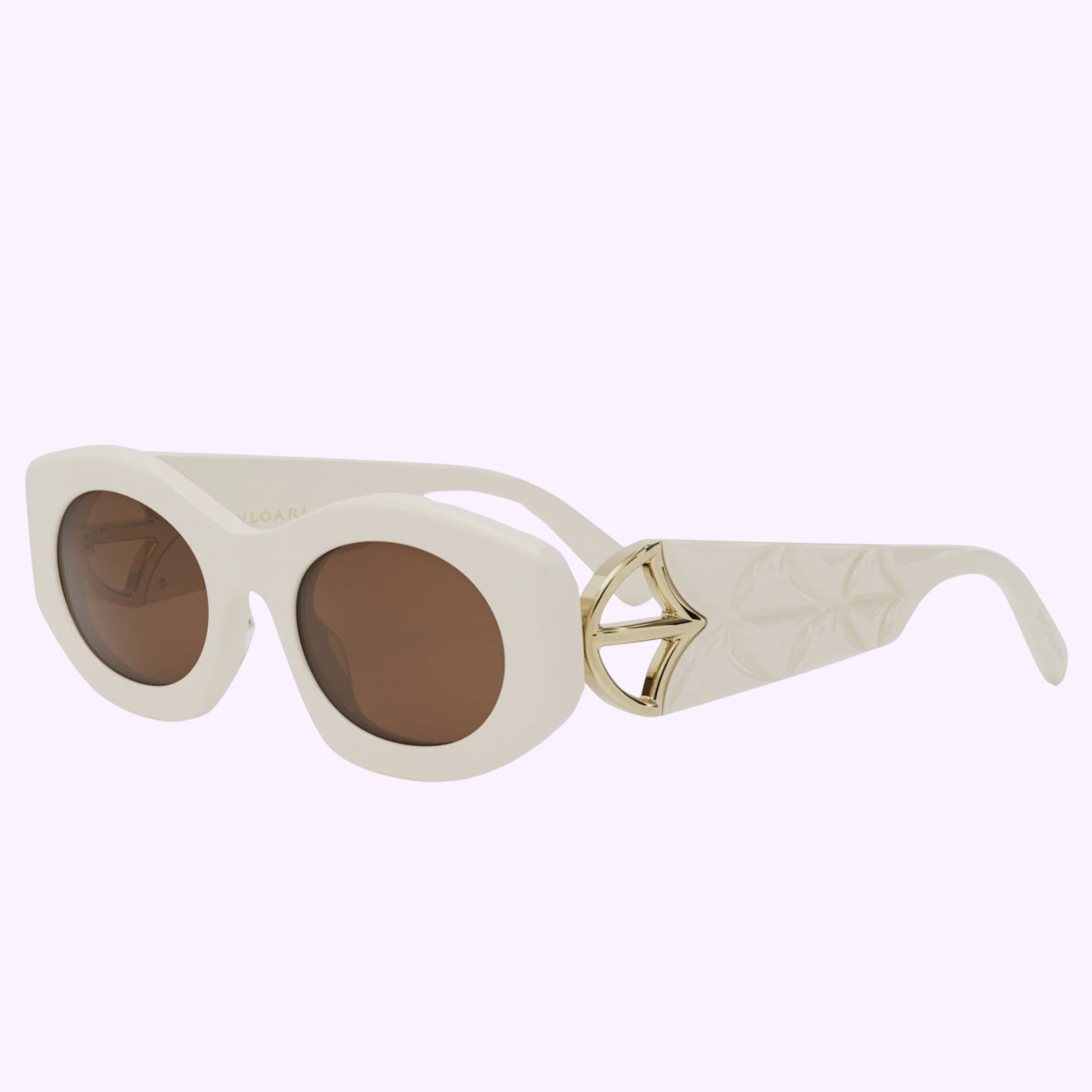Bvlgari BV40049I 5125E Luxury Designer Sunglasses for Women - UV Protection Fashion Shades for Outdoor, Travel & Beach Use