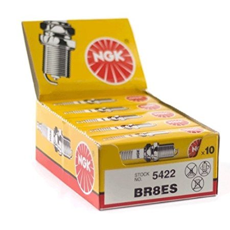 NGK BR8ES Spark Plugs (10-Pack) - High Performance Ignition Plugs for Cars, Motorcycles & Small Engines | Perfect for Automotive Repair, Tune-Ups & Engine Maintenance