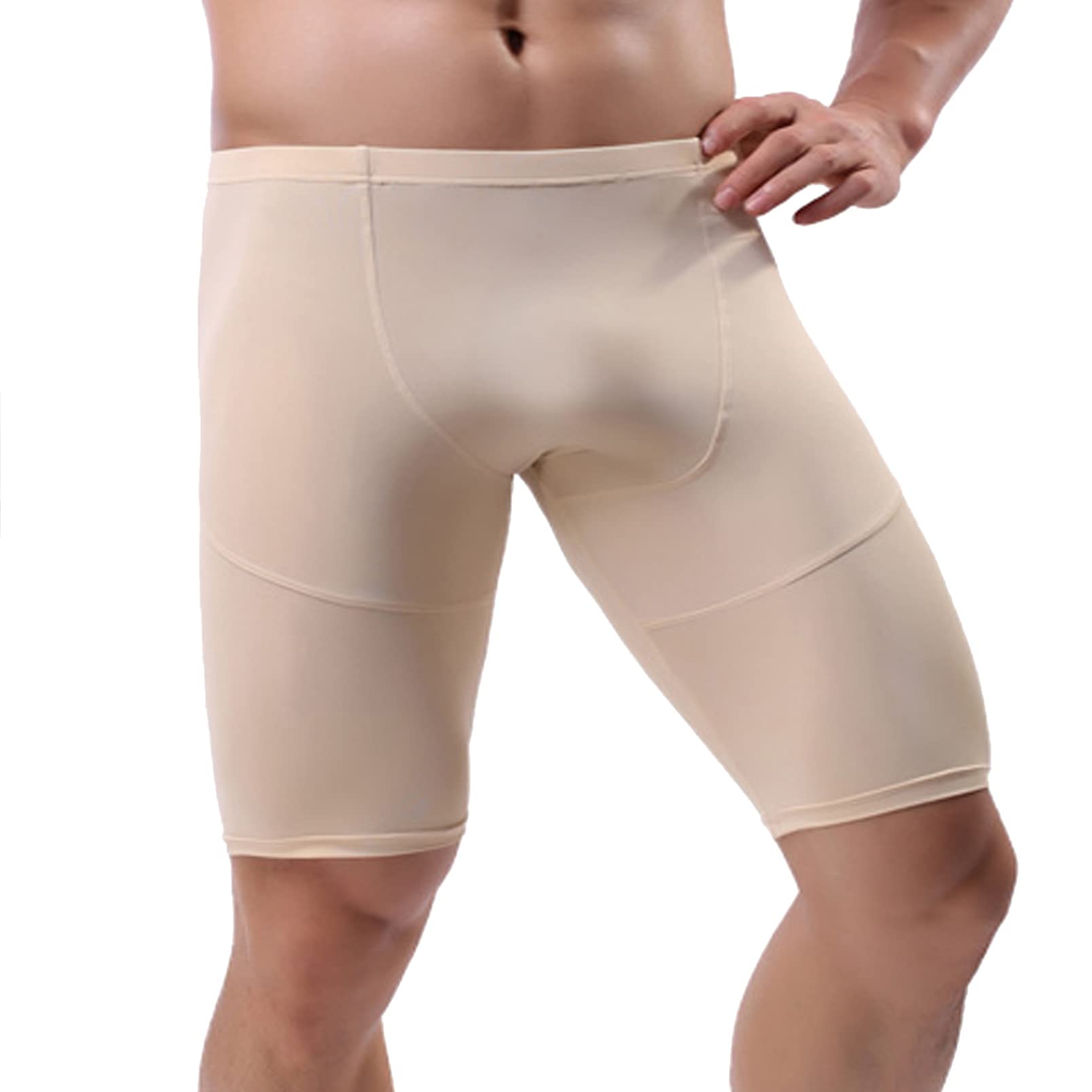 Men's Stretchy Compression Shorts - Breathable Baselayer Underwear for Fitness, Jogging & Workout - Moisture-Wicking Sport Shorts for Running, Gym & Active Lifestyle