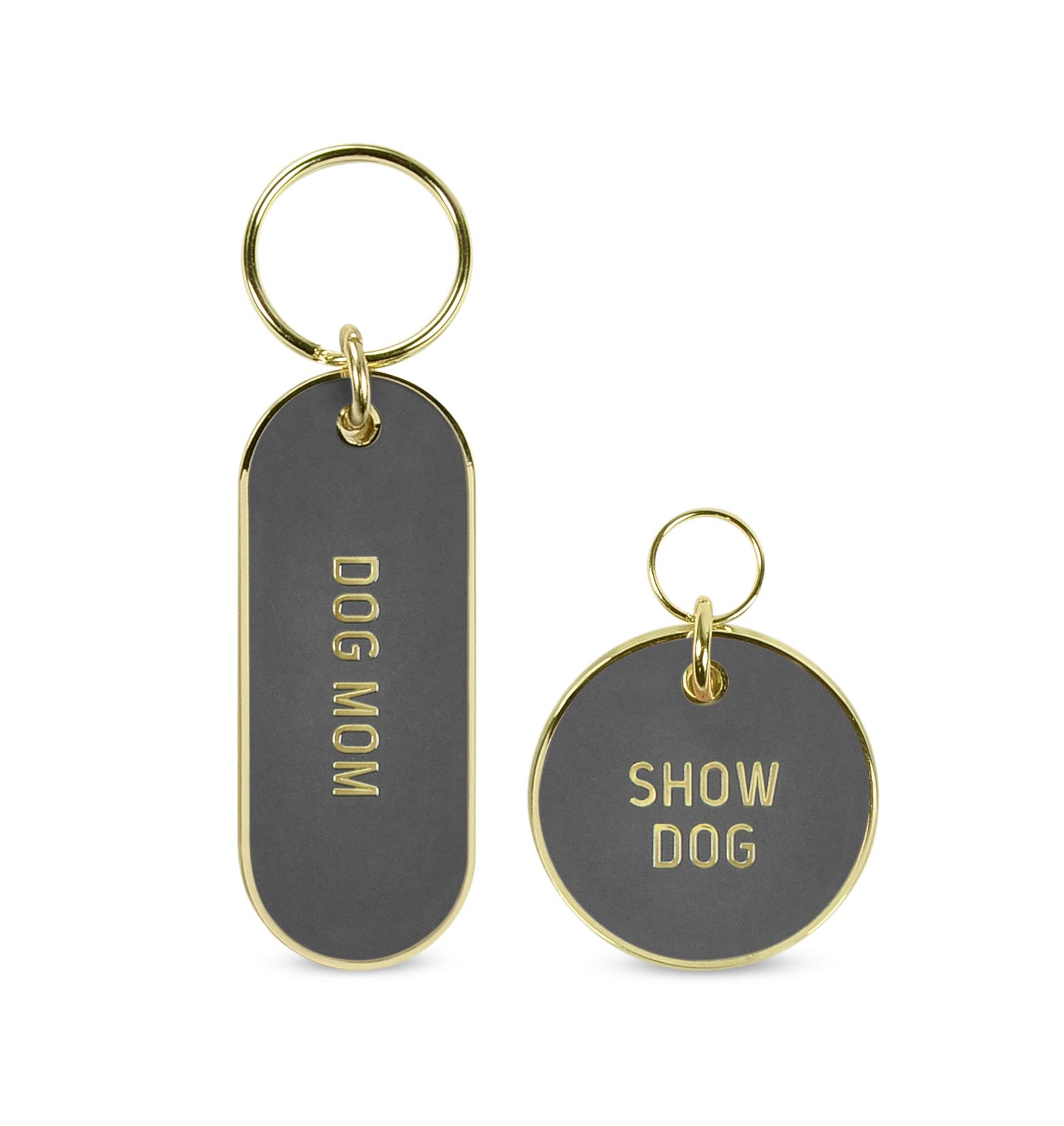 Genuine Fred Howligans Dog Collar Charm & Keychain Set - Cute Puppy Accessories for Dog Moms & Show Dogs - Perfect for Pet Fashion & Daily Walks