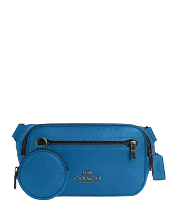 Coach Elias Belt Bag for Women & Men - Stylish Crossbody Fanny Pack with Adjustable Strap - Perfect for Travel, Running, Hiking & Everyday Use