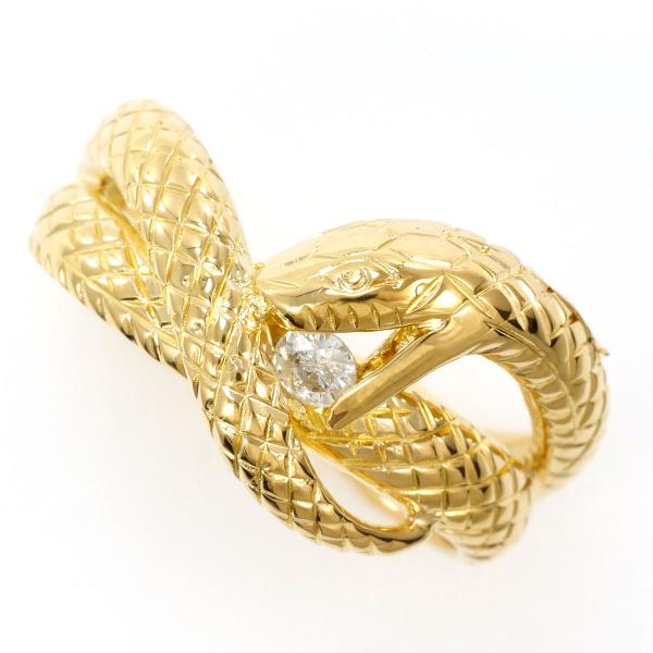 18K Yellow Gold Diamond Ring for Women - Elegant Solitaire Engagement & Wedding Band - Perfect for Proposals, Anniversaries, and Special Occasions