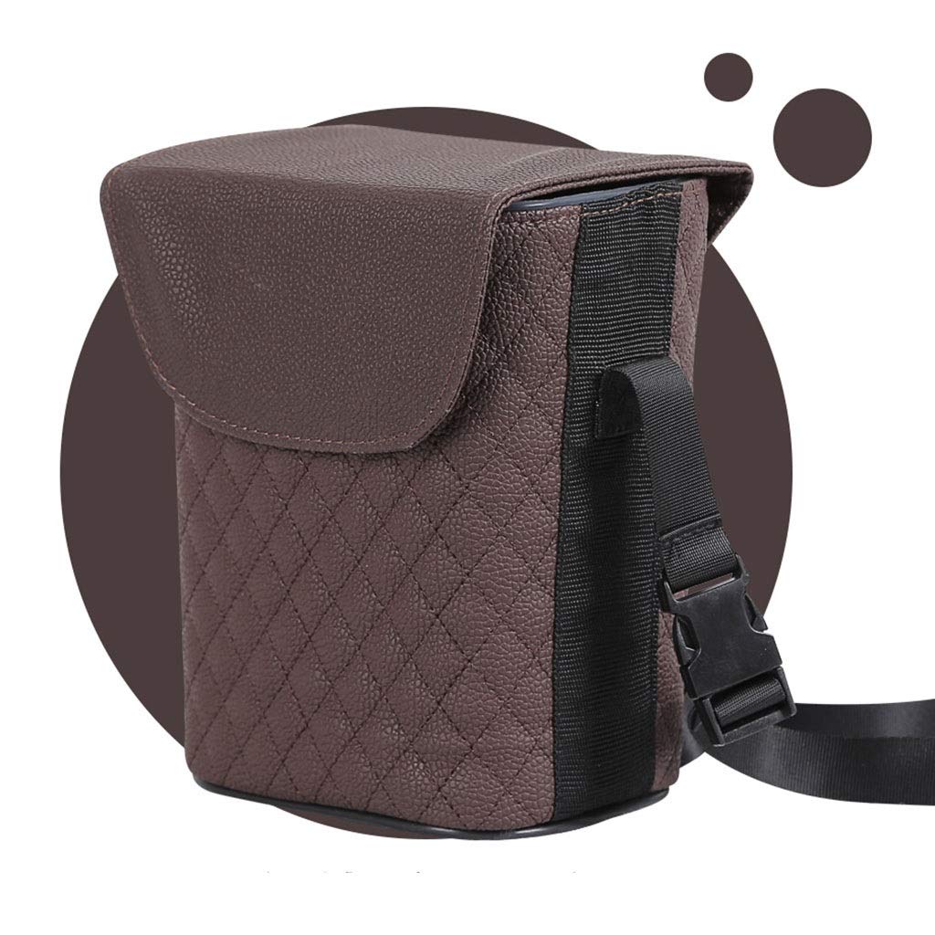 Car Hanging Trash Can - Foldable Mini Storage Bag for Interior Organizer, Multi-Function Vehicle Garbage Bin & Accessory Holder (13x16.5cm) - Perfect for Road Trips, Commuting & Family Travel