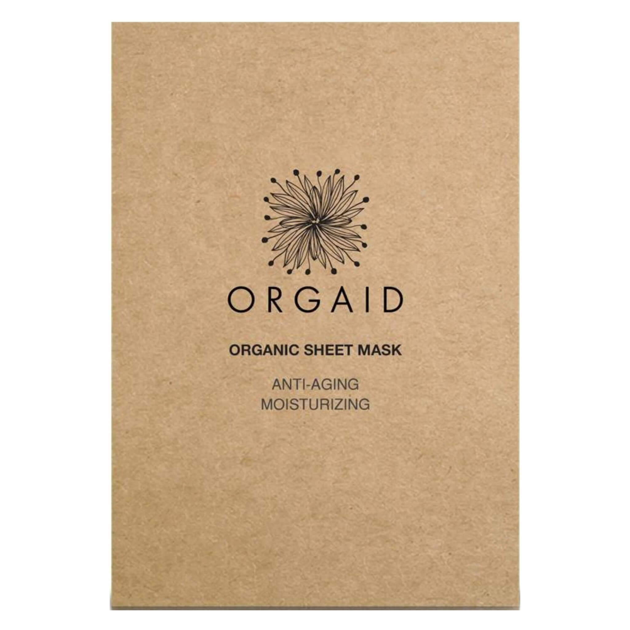 Organic Anti-Aging & Hydrating Sheet Mask for Glowing Skin - Perfect for Nighttime Skincare Routine & Spa Days
