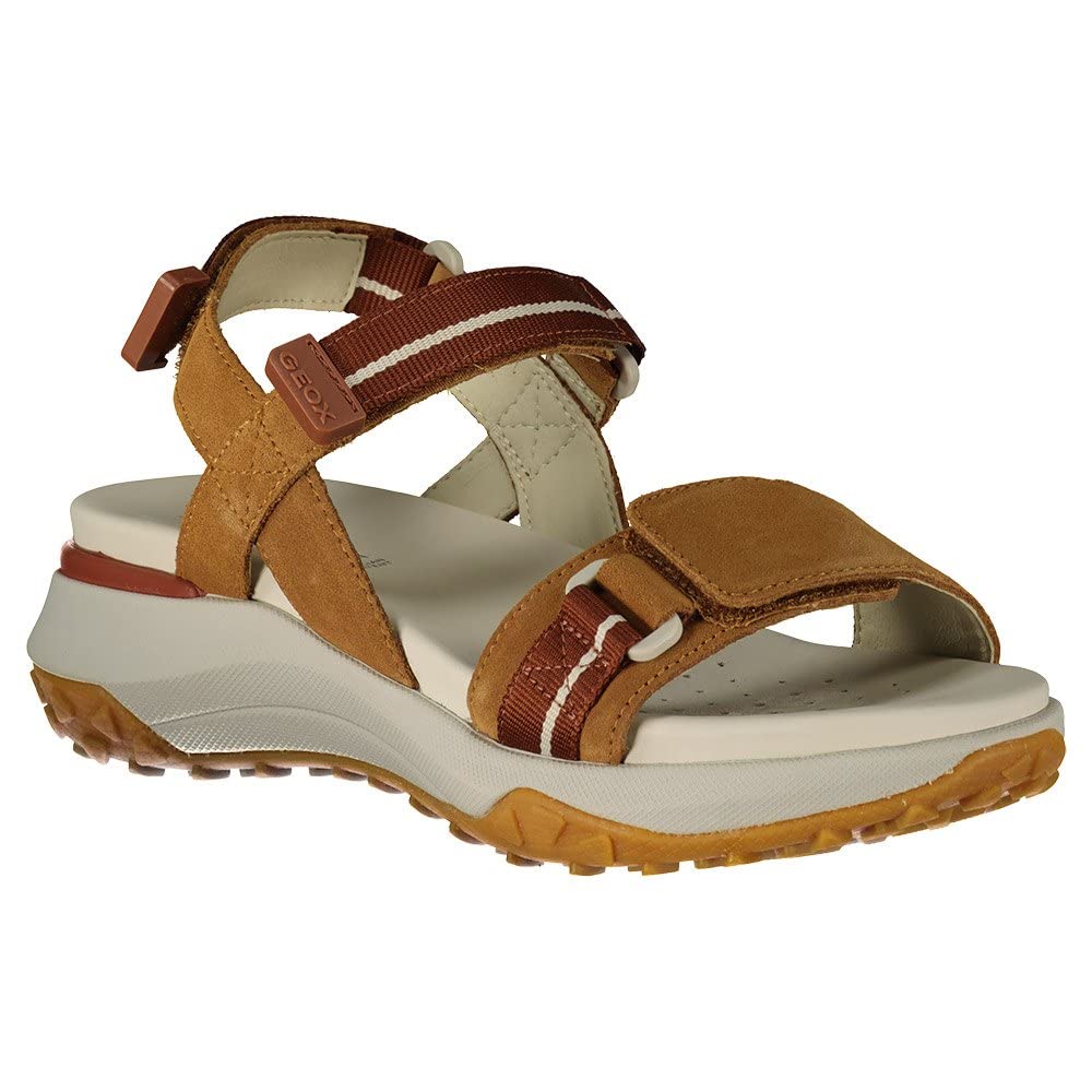 Geox Women's Modern Sport Sandals - Breathable Comfort Walking Shoes for Summer, Beach & Travel - Size 4 US