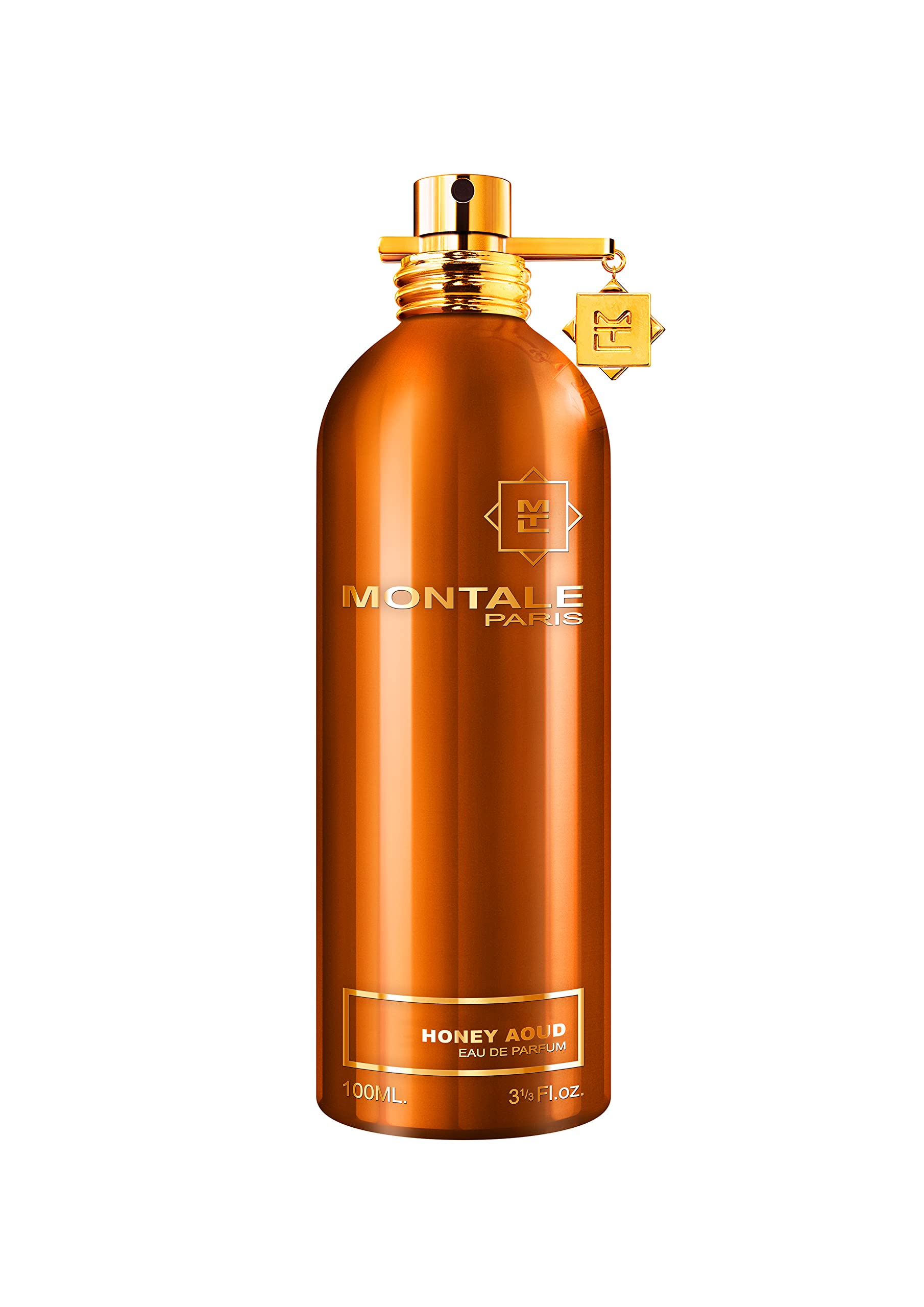 Montale Honey Aoud Eau de Parfum Spray for Men & Women - 3.3 Fl Oz Luxury Arabian Scent - Perfect for Date Night, Special Occasions & Gift Giving