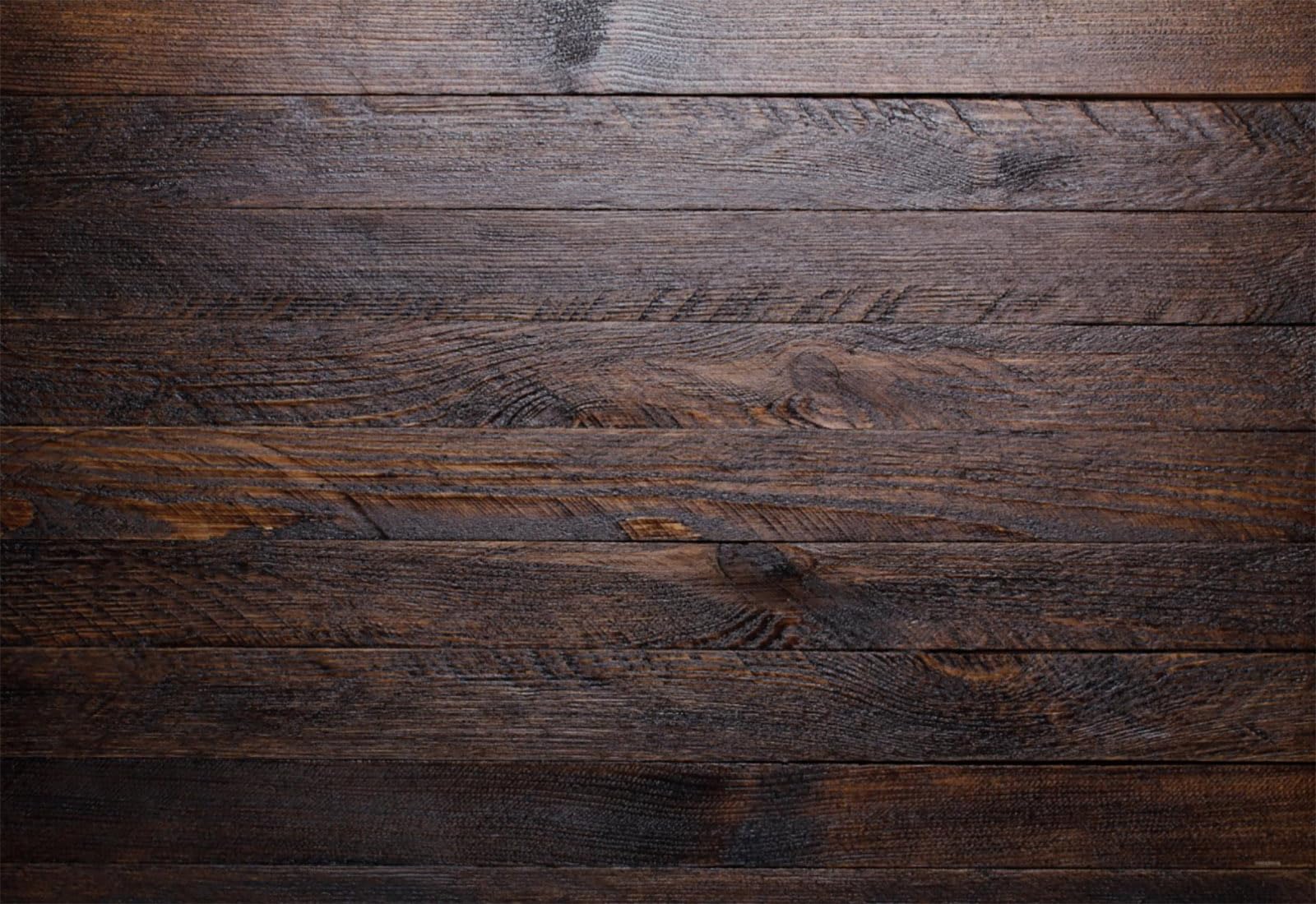 Kate Photography Floor Mats - Dark Brown Wood Floor Mat for Newborn Photography Props | Non-Slip Rubber Backdrop for Studio (8x5ft) | Perfect for Baby Photo Shoots, Maternity Sessions & Professional Photography Studios