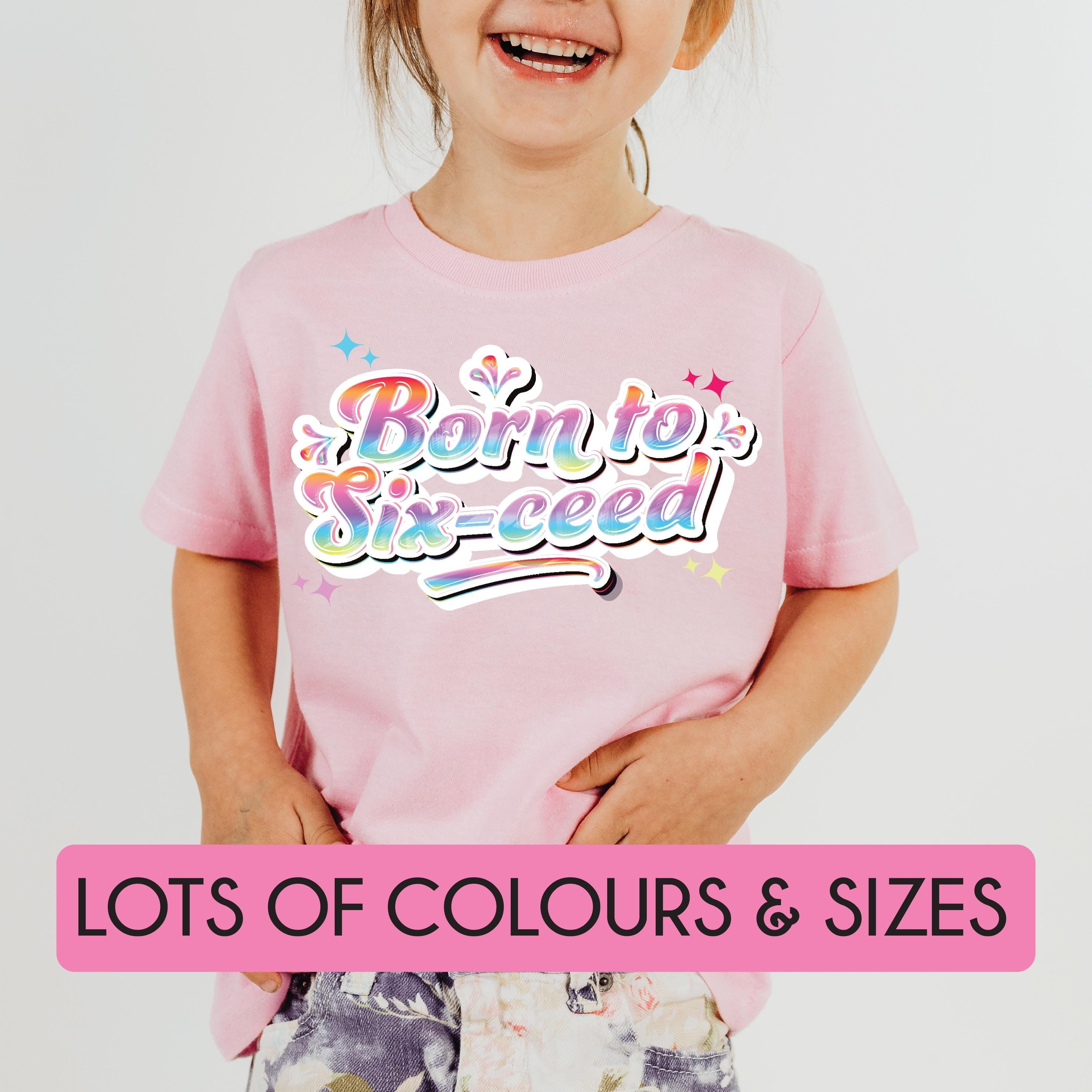 Born To Six Ceed Graphic T-Shirt - Cool Funny Gaming Tee for Men & Women - Perfect for Esports, Gaming Tournaments & Casual Wear