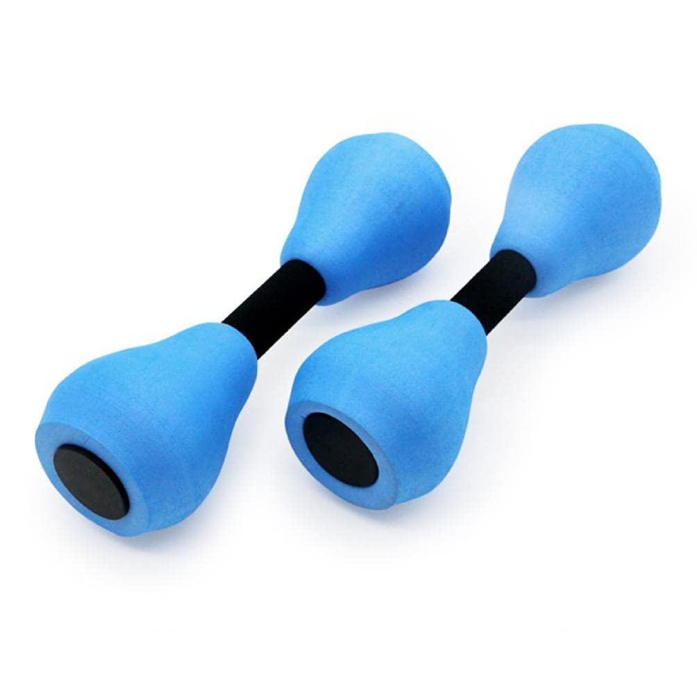 2-Pack Aqua Dumbbells for Water Aerobics - Lightweight Aquatic Exercise Weights for Swimming Pool Workouts, Water Fitness Training & Aqua Gym - Perfect for Home Pools, Swim Training & Low-Impact Exercise