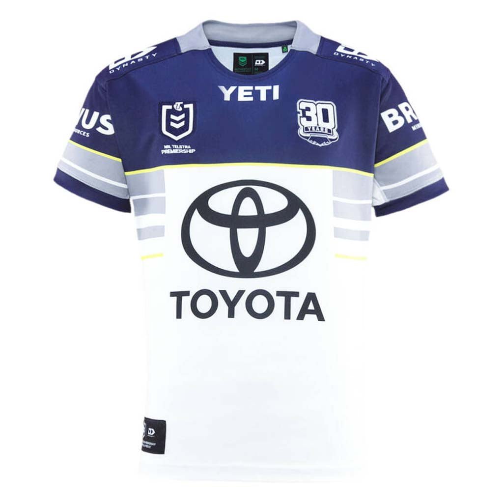 North Queensland Cowboys 2025 Home Jersey for Youth - Authentic Rugby League Fan Apparel for Game Day & Sports Events