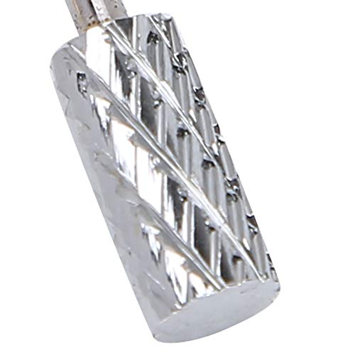 Professional Tungsten Steel Nail Drill Bits - 2 Pcs High-Speed Nail Grinding Heads for Manicure & Pedicure | Perfect for Nail Salon & Home Use | DIY Nail Art, Acrylics & Gel Polish Removal
