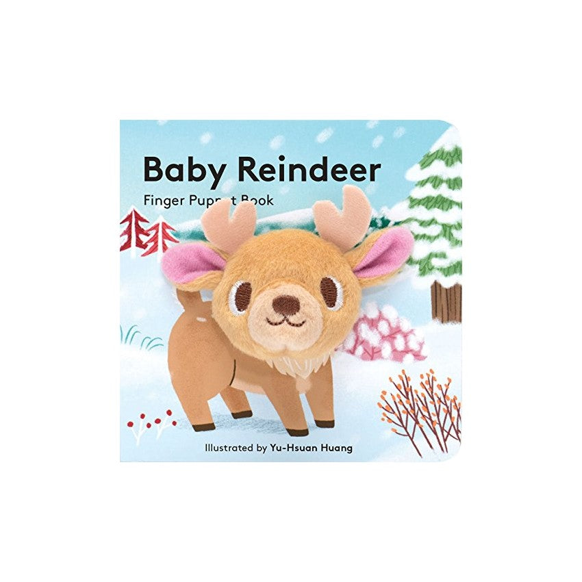 Adorable Baby Reindeer Finger Puppet Book - Interactive Storytime Fun for Toddlers & Preschoolers - Perfect for Christmas Gifts, Bedtime Stories, and Early Learning Activities