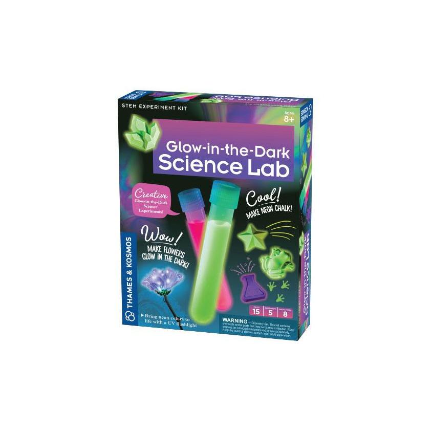 Glow in the Dark Science Lab Kit - Fun Educational STEM Toys for Kids - Perfect for Science Experiments, Birthday Gifts & Classroom Activities