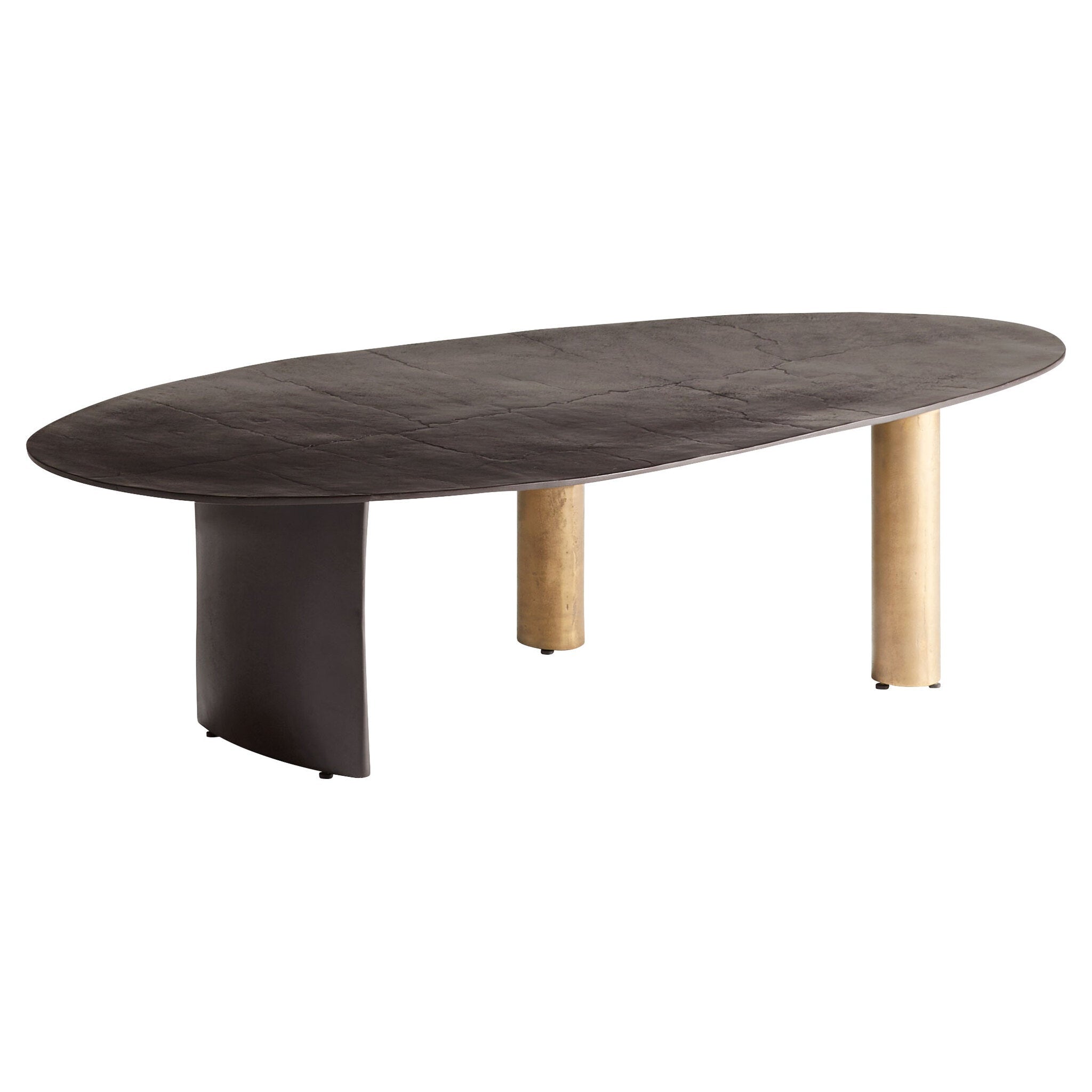 Cyan Design 11349 Draco Table - Elegant Bronze Finish for Living Room, Dining Room & Office Decor