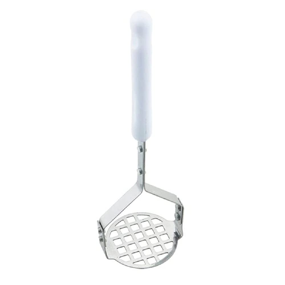 2021 Premium Potato Masher & Ricer - Stainless Steel Potato Press for Smooth Mashed Potatoes, Puree & Juice - Perfect for Thanksgiving, Baby Food & Home Cooking