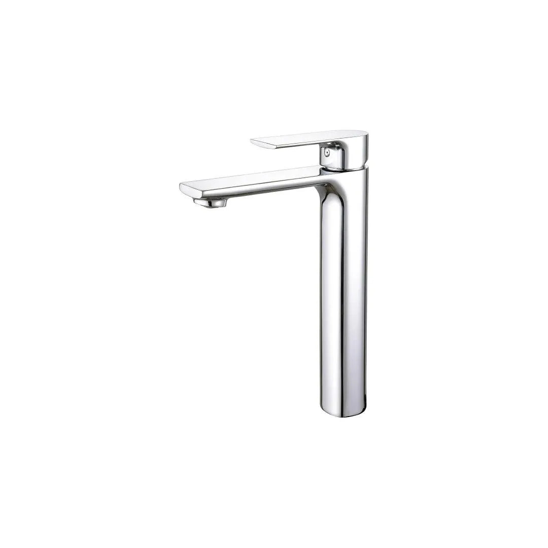Premium Bathroom Sink Faucet B11T127 - Modern Waterfall Spout Design for Vanity & Powder Room - Perfect for Home, Hotel, and Office Bathroom Renovations
