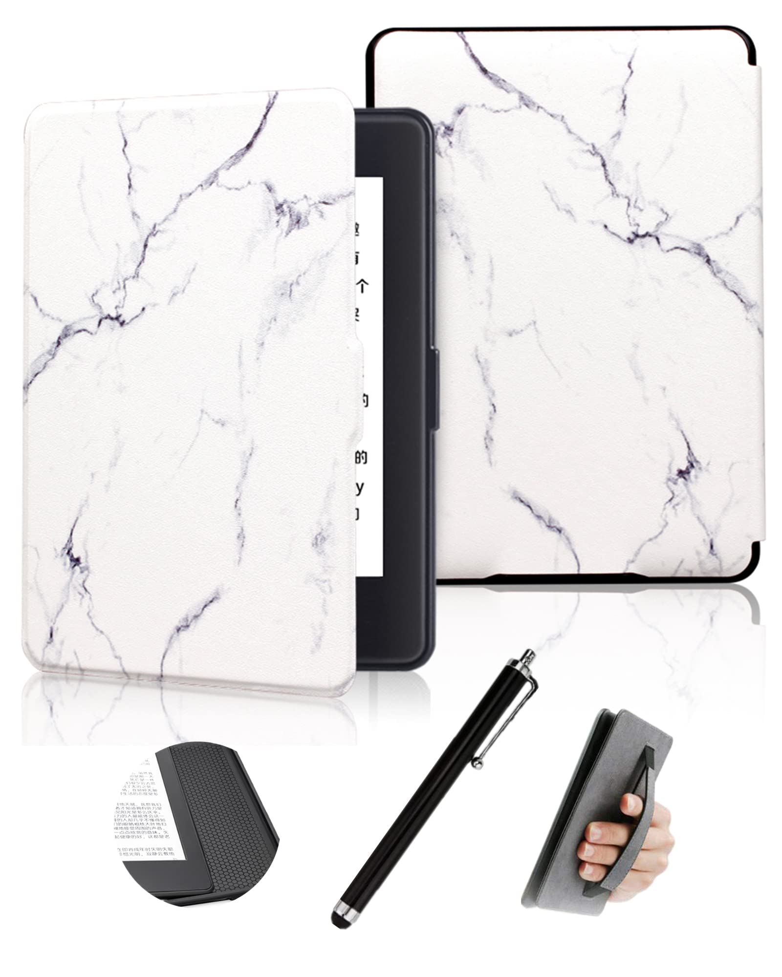 Premium Enoxboo Protective Case for Kindle Paperwhite (Model EY21 & DP75SDI) - Slim Fit Cover Compatible with Pre-2018 Kindle Paperwhite Generations (Not for 7th Gen) - Perfect for Reading, Travel & Daily Commute