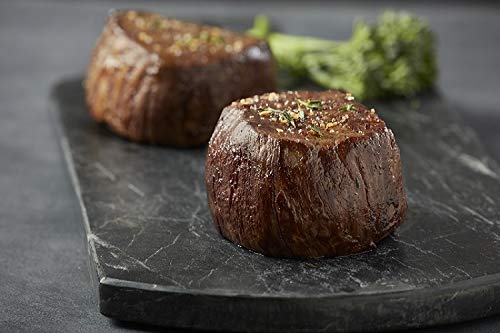 Premium Angus Beef Filet Mignon Steaks - Set of 4 (8oz) Wet-Aged, Tender & Trimmed - Perfect for Grilling, Dinner Parties & Special Occasions - Chicago Steak Company
