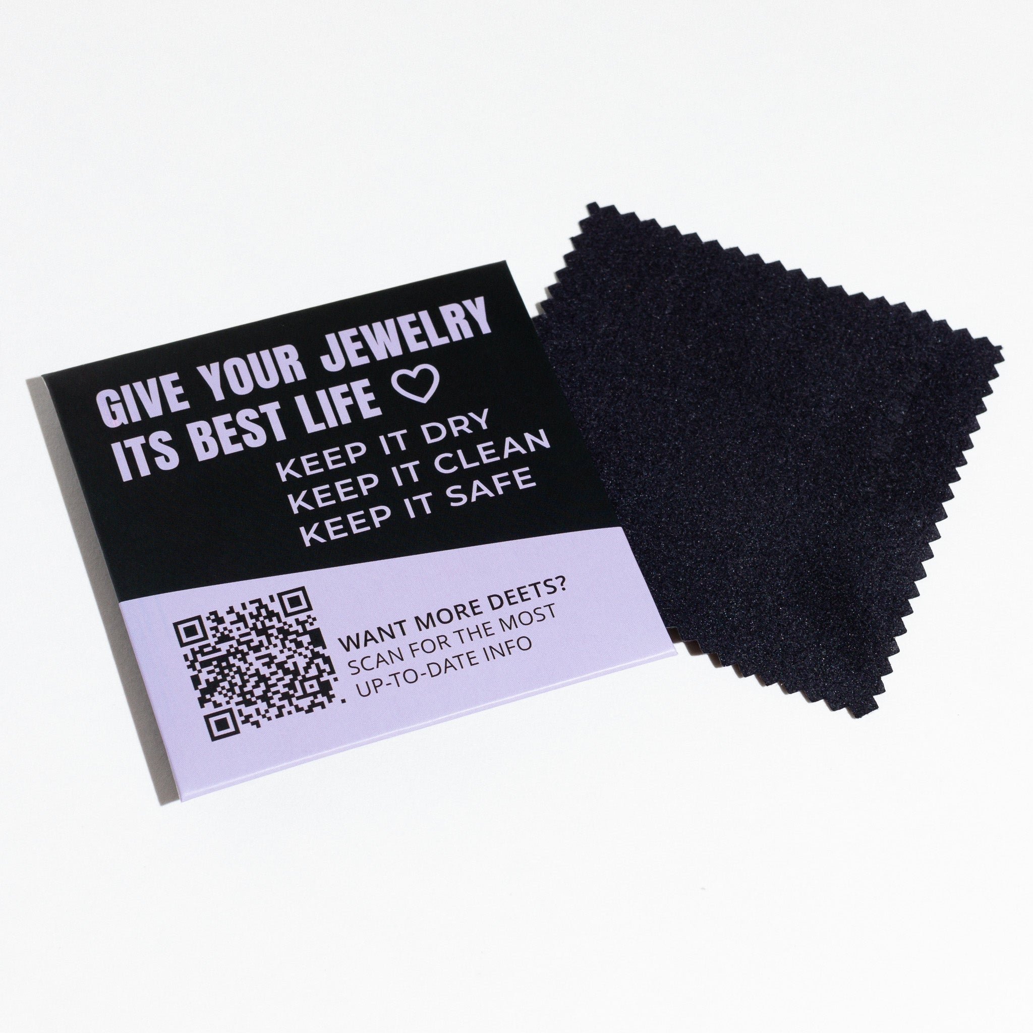 Premium Jewelry Polishing Cloth - Microfiber Cleaning Cloth for Gold, Silver & Diamonds - Safe & Scratch-Free Shine for Rings, Necklaces & Watches - Perfect for Home Jewelry Care & Travel Accessories