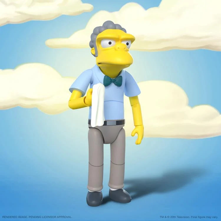 The Simpsons ULTIMATES! Moe Szyslak Action Figure - Collectible Toy for Fans, Perfect for Display & Gifts