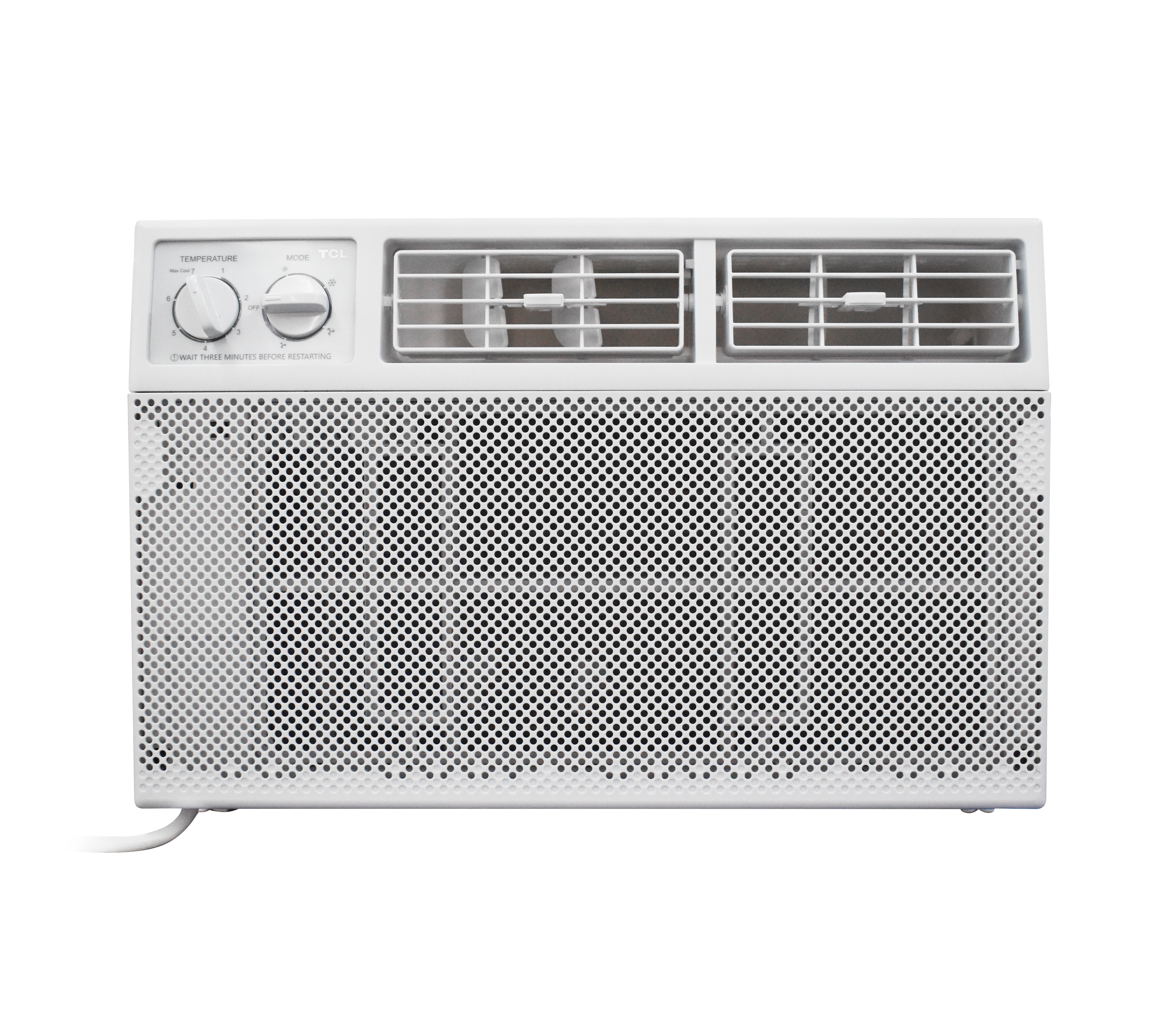 TCL 8000 BTU Window Air Conditioner 220V White - Cool & Quiet Cooling for Bedrooms, Living Rooms & Small Spaces