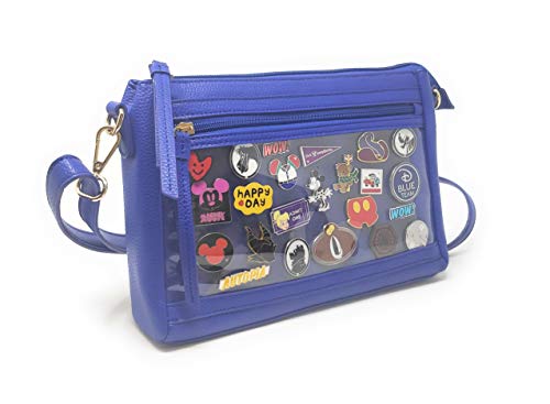 Stylish Ita Crossbody Bag for Enamel Pins - Perfect for Pin Collectors & Anime Conventions - Great for Displaying Your Favorite Pins at Events