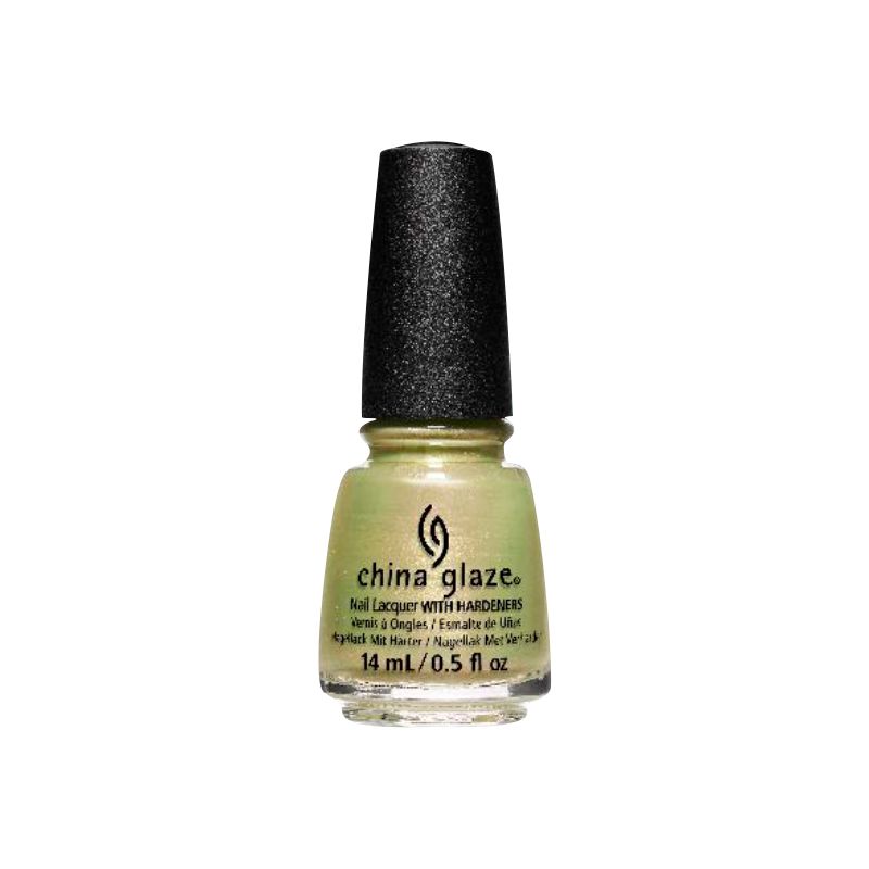 China Glaze Meet Me In The Meadow Nail Polish - 0.5 oz / 15ml - Spring Green Creme Finish (#37635) - Perfect for Spring Nail Art & DIY Manicures