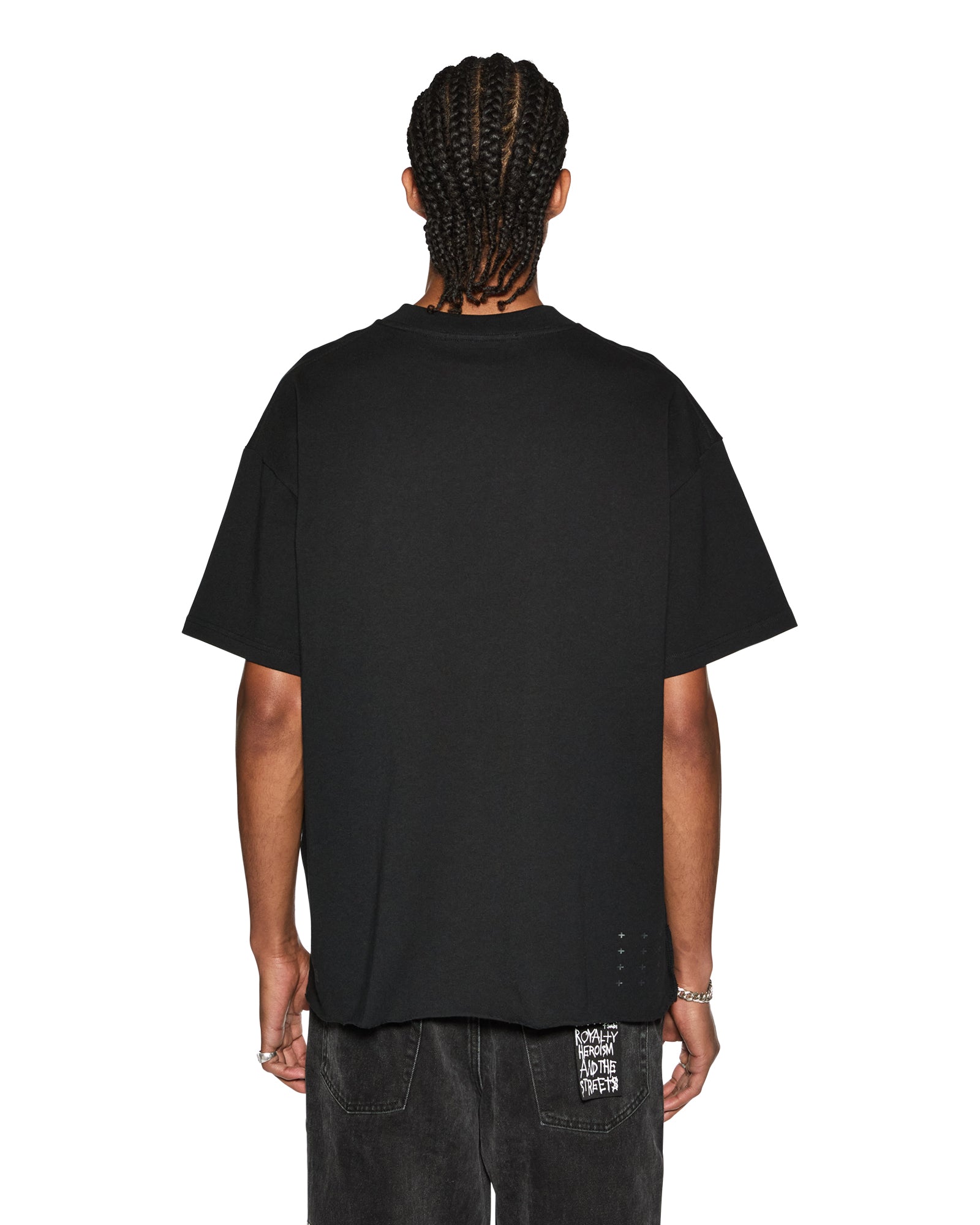 SOTT EKCESS Short Sleeve T-Shirt for Men - Jet Black Cotton Tee | Casual Wear, Street Style & Everyday Comfort