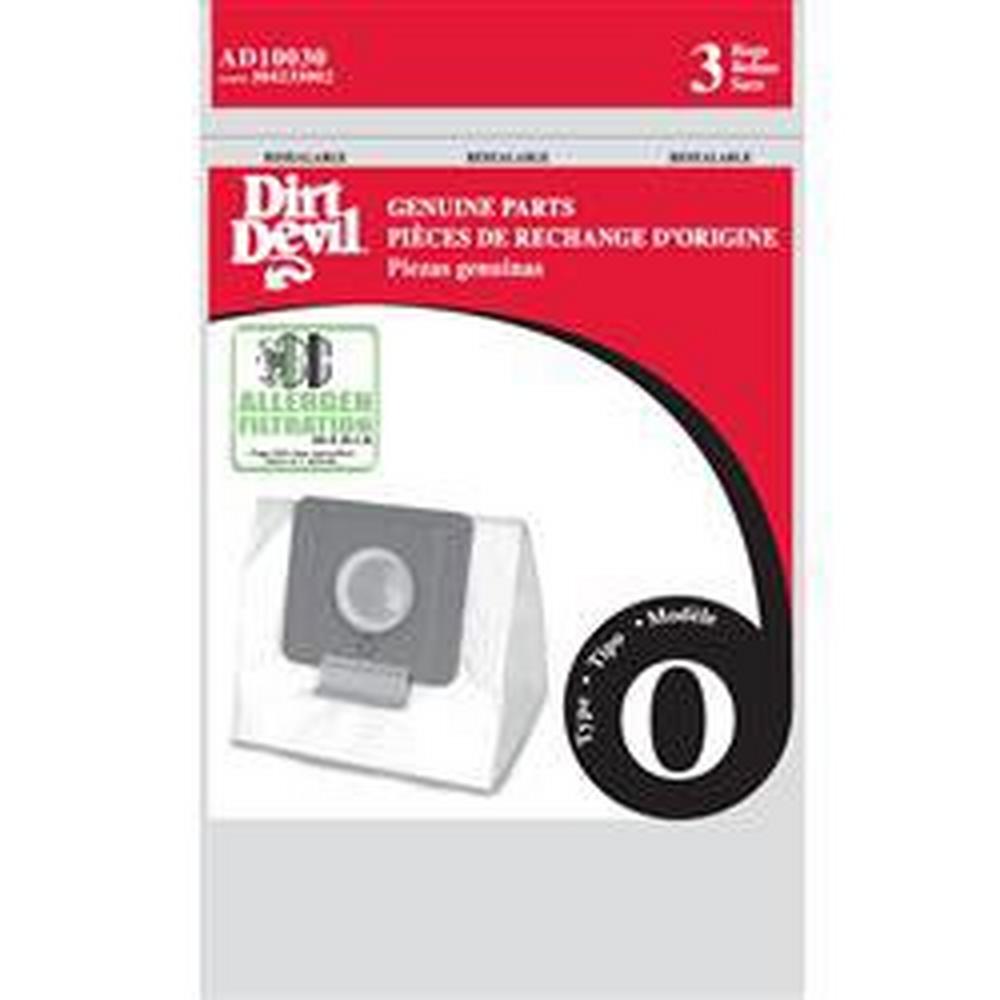 Canister Type O Allergen Bags 3-Pack – Dust Mite & Pet Dander Protection for Vacuum Cleaners | Ideal for Allergy Sufferers & Pet Owners