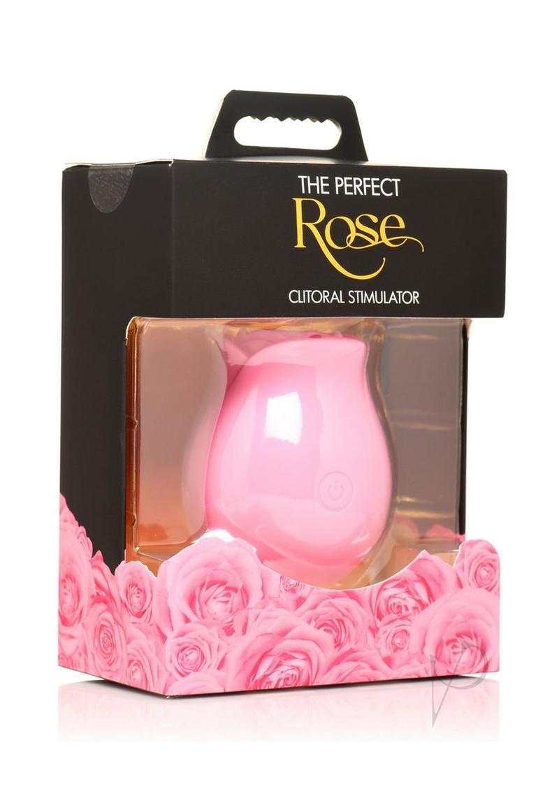 Bloomgasm Rechargeable Silicone Clitoral Stimulator - Rose Vibrator for Women, Pink Adult Toy for Solo Play & Couples Intimacy | Perfect Gift for Her
