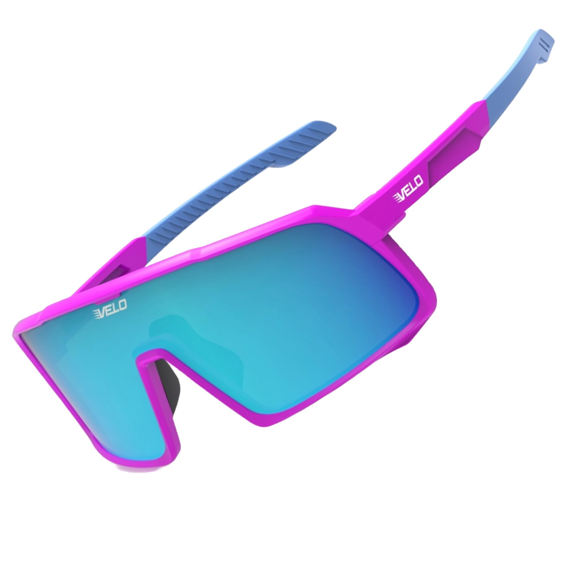 VELO Changeup Sports Sunglasses for Men & Women - Polarized UV Protection for Running, Cycling, Golf & Outdoor Activities
