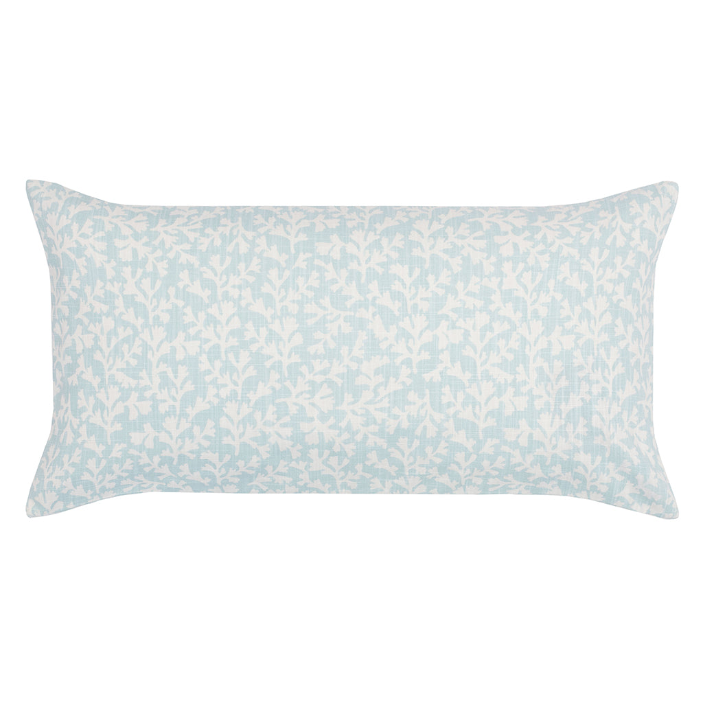 Seafoam Ocean Reef Throw Pillow - Soft Decorative Cushion for Sofa, Bed & Home Decor - Perfect for Coastal, Beach House or Boho Style Living Room