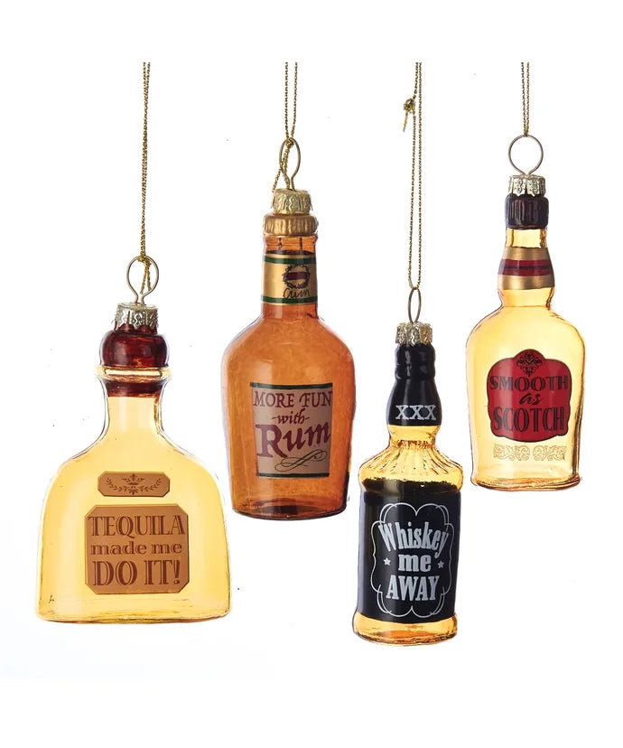 Premium Glass Liquor Decanters Set - Elegant Whiskey & Alcohol Decanter Bottles with Stopper for Home Bar, Wedding Gifts & Party Entertaining
