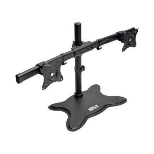 Dual TV Monitor Mount Stand for 13 to 27 Inch Screens - Perfect for Home Office, Gaming Setup & Conference Room Displays