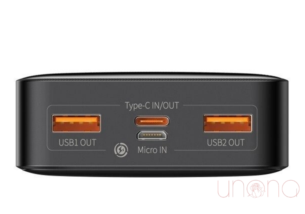 Baseus Bipow 10000mAh & 30000mAh Power Bank with Digital Display - 20W Fast Charging & 3A Output - Portable Charger for iPhone, Android, iPad - Perfect for Travel, Camping, and Emergency Backup