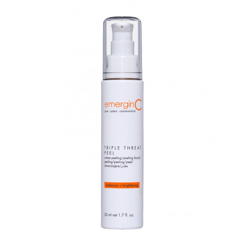 EmerginC Triple Threat Peel - Exfoliating Facial Treatment for Glowing Skin | At-Home Spa & Anti-Aging Skincare Routine