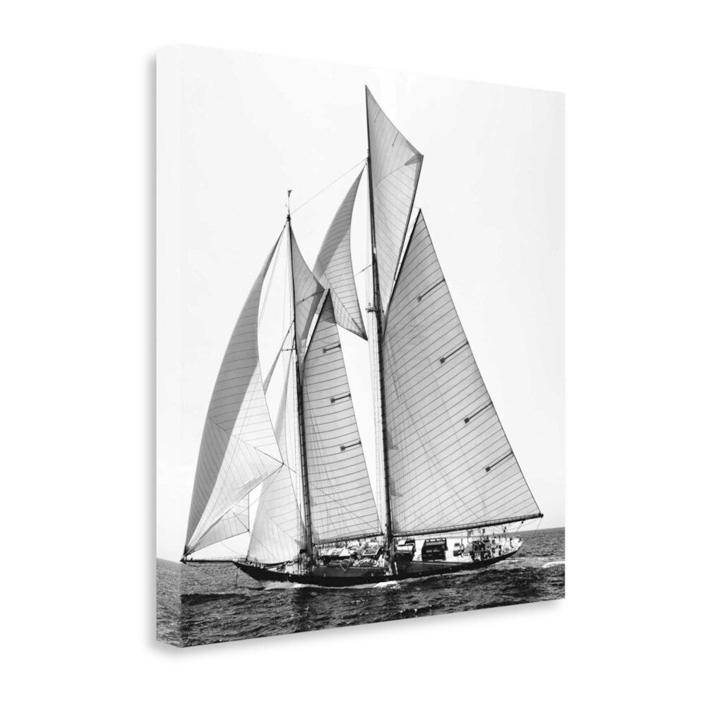 Adrift II By Jorge Llovet - Premium Giclee Art Print on Gallery Wrapped Canvas - Ready to Hang Wall Decor for Living Room, Bedroom & Office