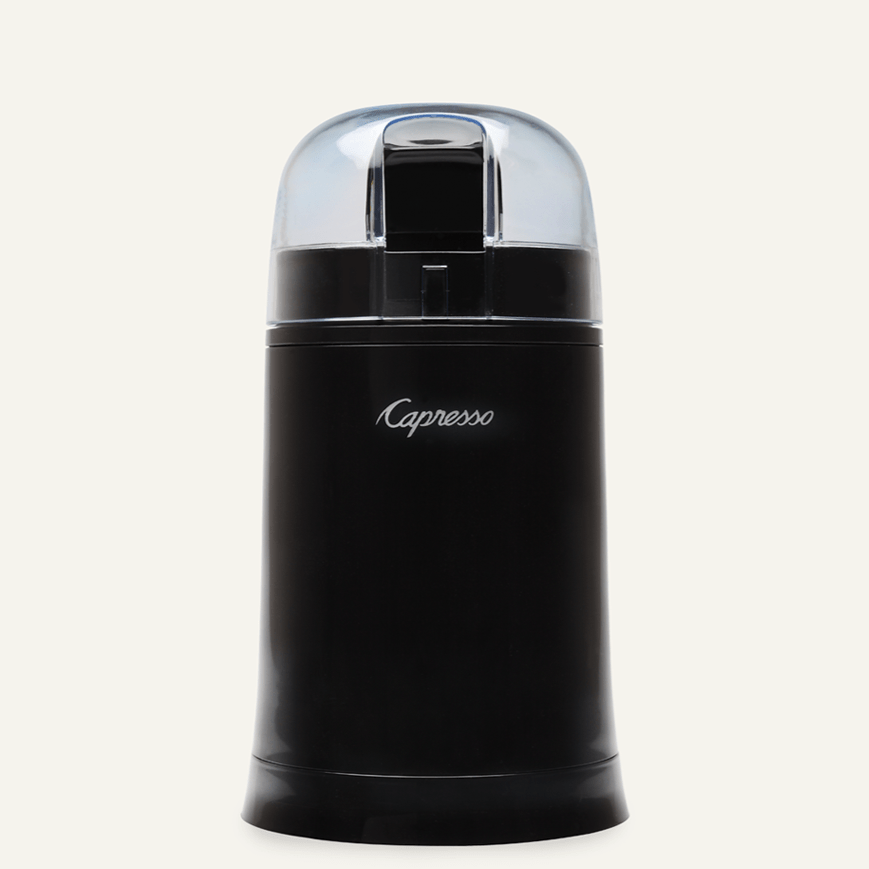 Capresso Cool Grind Blade Coffee Grinder - Black | Electric Spice & Coffee Bean Grinder for Fresh Ground Coffee | Perfect for Home, Office & Espresso Brewing