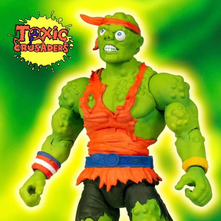 Super7 Toxic Crusaders Deluxe Toxie Action Figure - Collectible 90s Cartoon-Inspired Toy for Display & Play - Perfect for Fans, Collectors, and Nostalgic Gift Giving