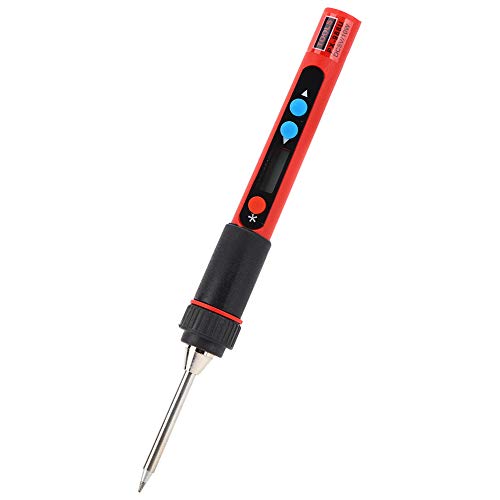 Portable USB Soldering Iron Kit - High Precision Electric Welding Tool with Adjustable Temperature for DIY, Electronics Repair & Home Use | Perfect for Circuit Boards, Jewelry Making & Small Household Repairs