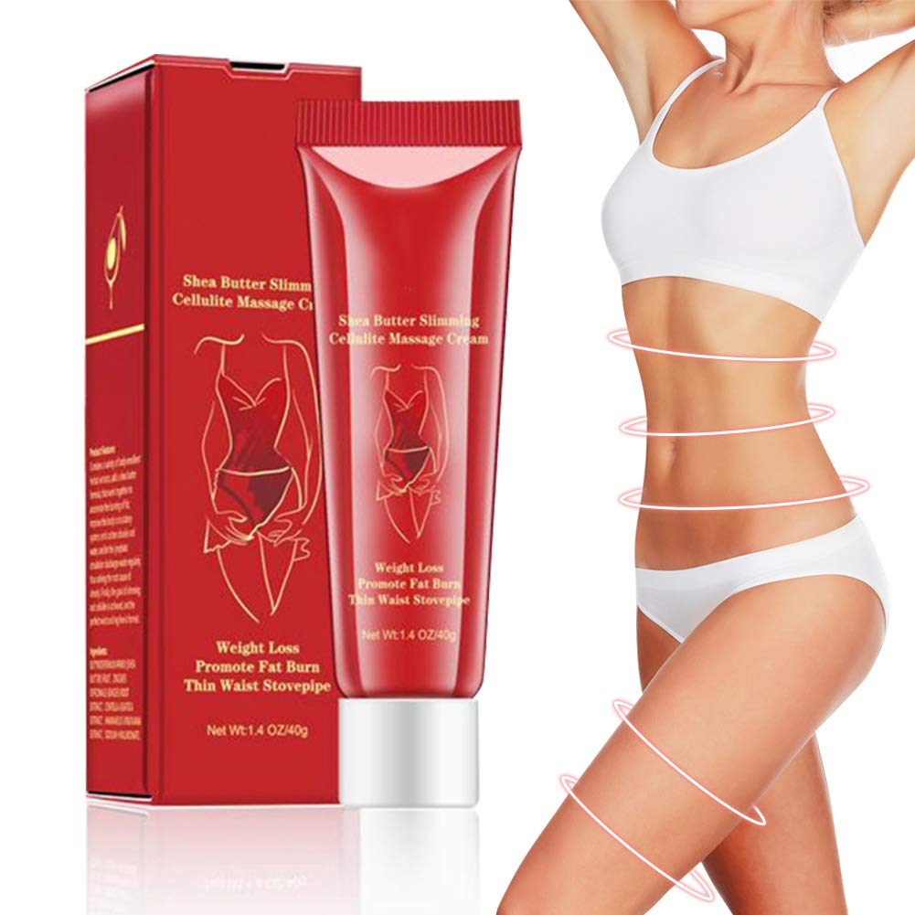 Body Slimming Cream for Weight Loss & Cellulite Reduction – Anti-Cellulite Firming Massage Cream with Fat Burning Formula | Skin Tightening Moisturizer for Abdomen, Thighs & Buttocks | Perfect for Post-Workout Recovery & Body Contouring