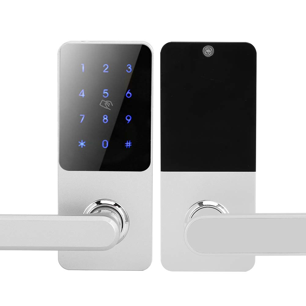 Smart Bluetooth Door Lock with Fingerprint & Password - 4 Opening Modes, Remote Control & Temporary Access Sharing | Secure Keyless Entry for Homes, Apartments & Vacation Rentals