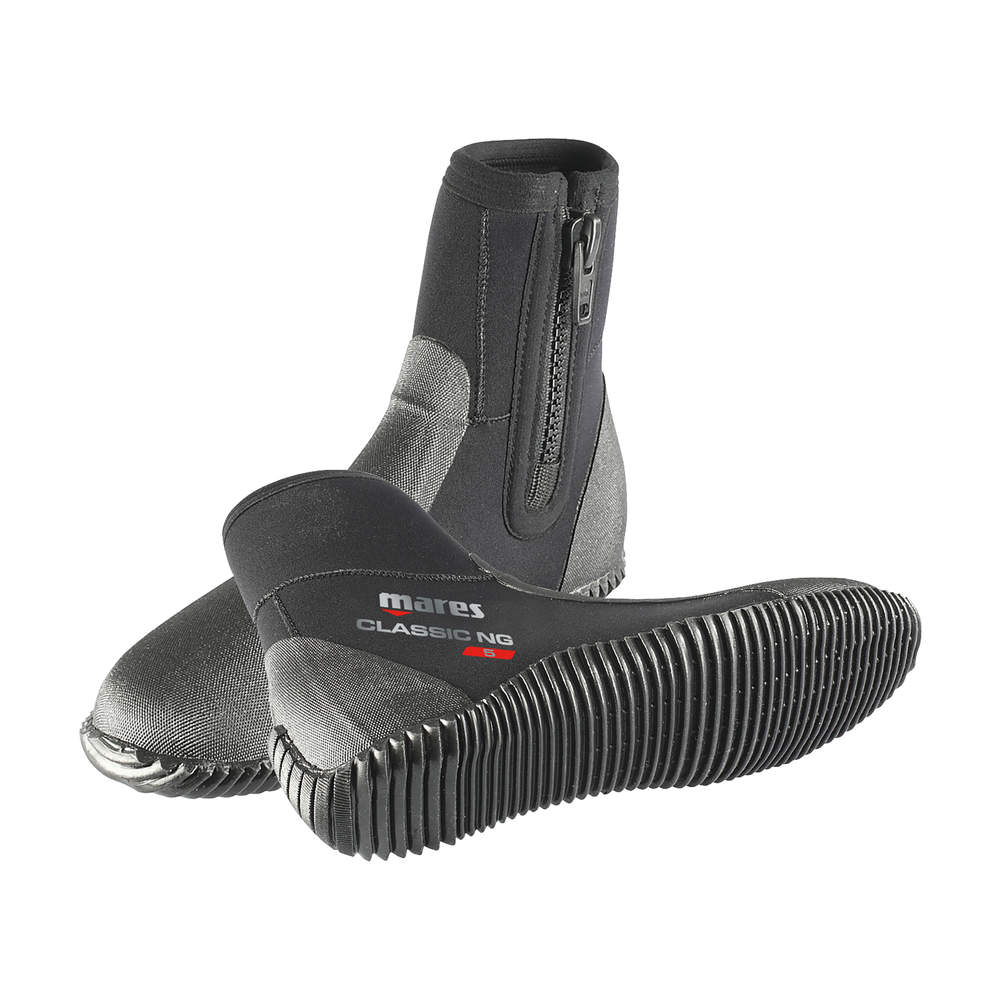 Mares Classic NG 5mm Dive Boots for Scuba Diving, Snorkeling & Water Sports - Warm Neoprene Footwear for Men & Women