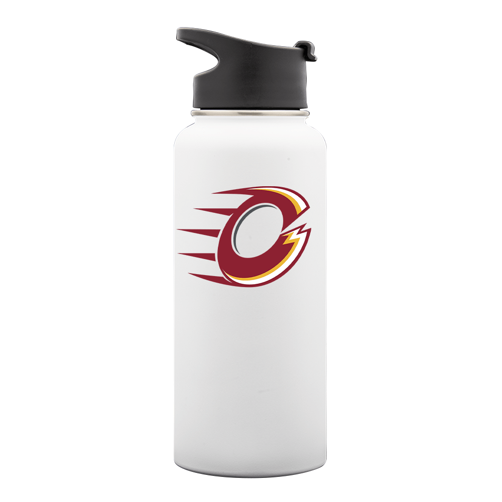 32 oz 3-in-1 Vacuum Insulated Water Bottle with Straw, Lid & Cleaning Brush - Leakproof Stainless Steel Thermos for Hot & Cold Drinks - Perfect for Hiking, Gym, Office & Travel