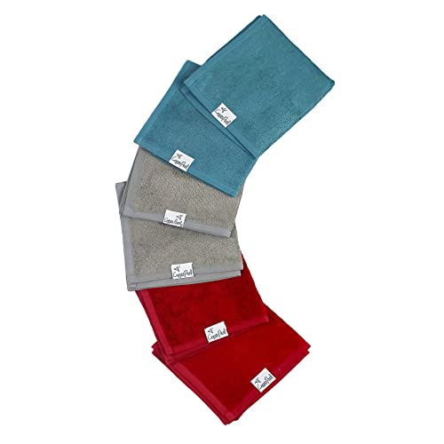 Premium Ultra Soft Baby Bath Washcloths - 6 Pack Large 11