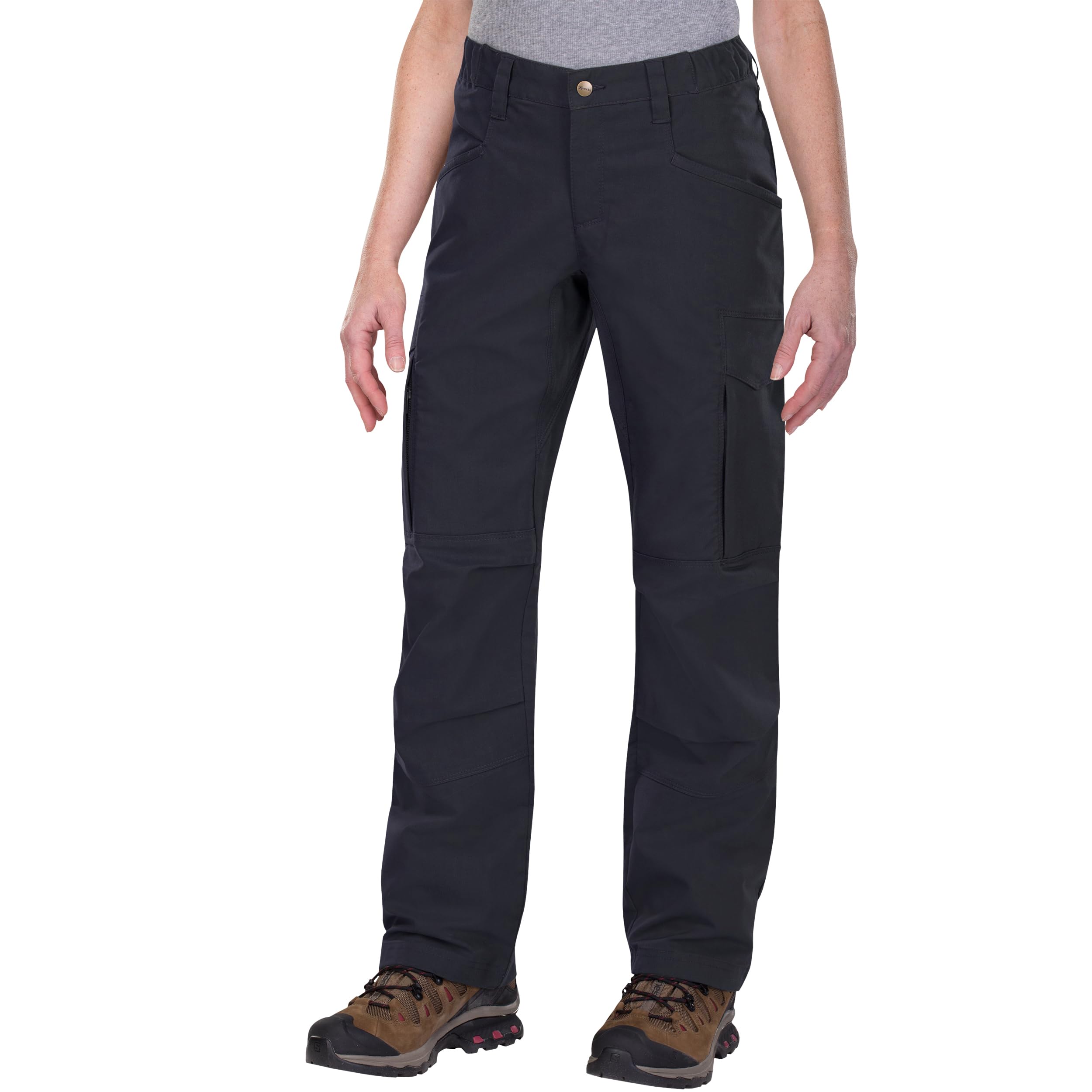 Vertx Women's Tactical Cargo Pants - Stretch Quick-Dry Utility Pants with Multiple Pockets | Relaxed Fit for Outdoor Adventures, Hiking & EDC Survival Gear