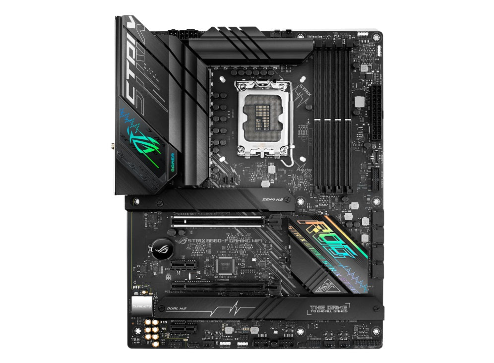 ASUS ROG STRIX B660-F Gaming WiFi 6 DDR5 Intel LGA1700 ATX Motherboard for PC Gaming, Streaming & Content Creation